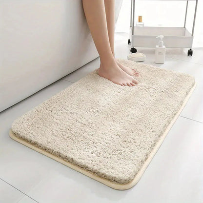 Super Water Absorbent Bathroom Floor Mat Anti-slip Bathroom Mat Bath Mat Long Hair Floor Mat Bedroom Door Mat Home Decoration